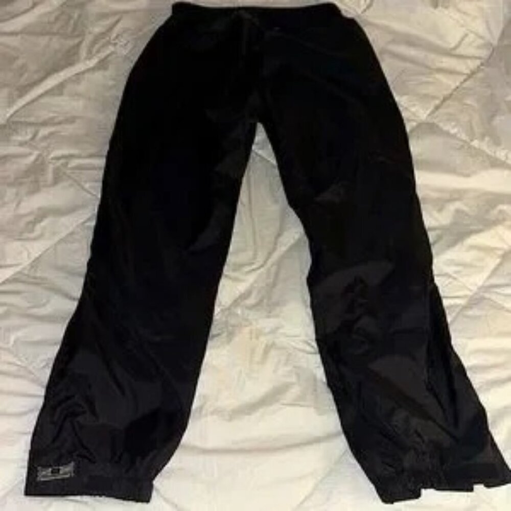 Layered London fog black Ski Pants Breathable Medium Bag up snowboard pants snow
